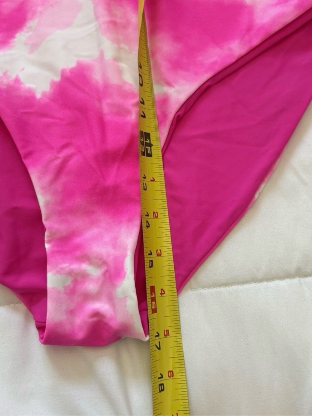 Coral Reef Swim High Waisted Reversible Bikini Bottoms - Picture 6 of 6